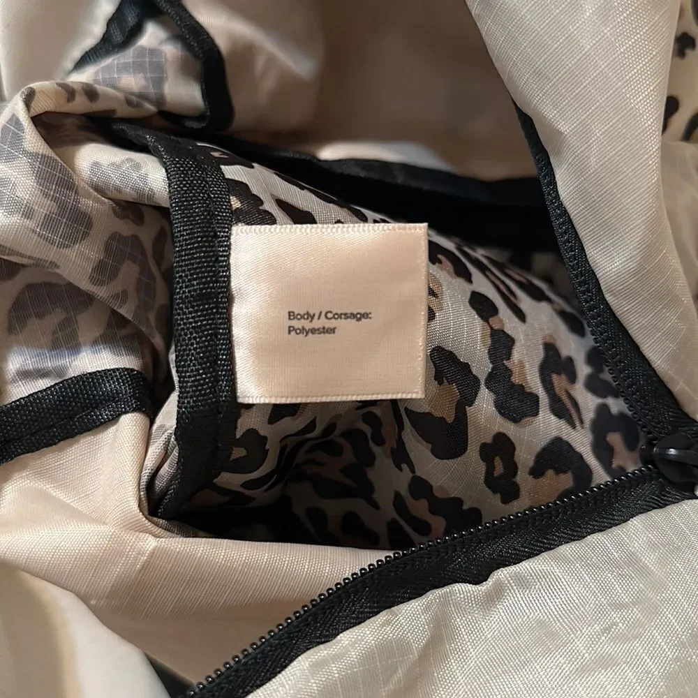 APL Lightweight Cream Brown Black Packable Backpack